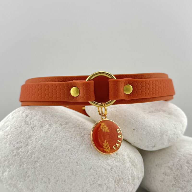 Collier double avec anneaux 25mm - custom