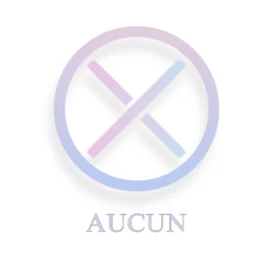 Icône "Aucun" avec un symbole croisé en dégradé pastel.