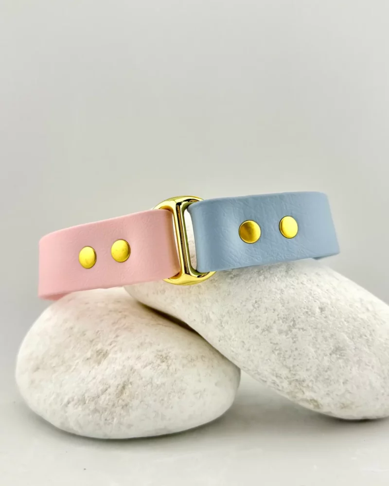 Collier bicolore 25mm -  à personnaliser 🎨