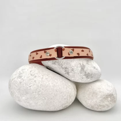 Collier double avec anneau 25mm - custom (Copie)