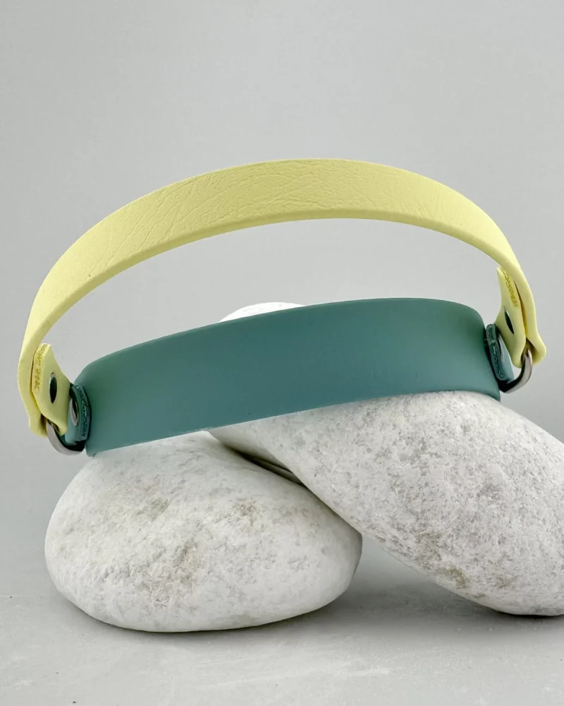 BioThane® Halsband 25mm mit Rückholgriff – personalisierbar 🎨 – Bild 16