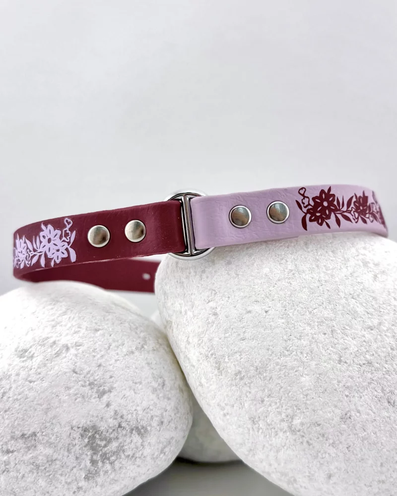 Collier bicolore 16mm BioThane® - à personnaliser 🎨 – Image 6