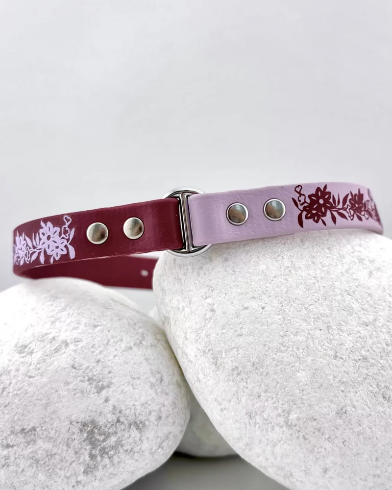 Collier bicolore 16mm BioThane® - à personnaliser 🎨 – Image 6
