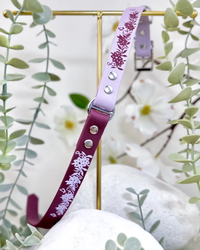 Collier bicolore 16mm BioThane® - à personnaliser 🎨 – Image 5