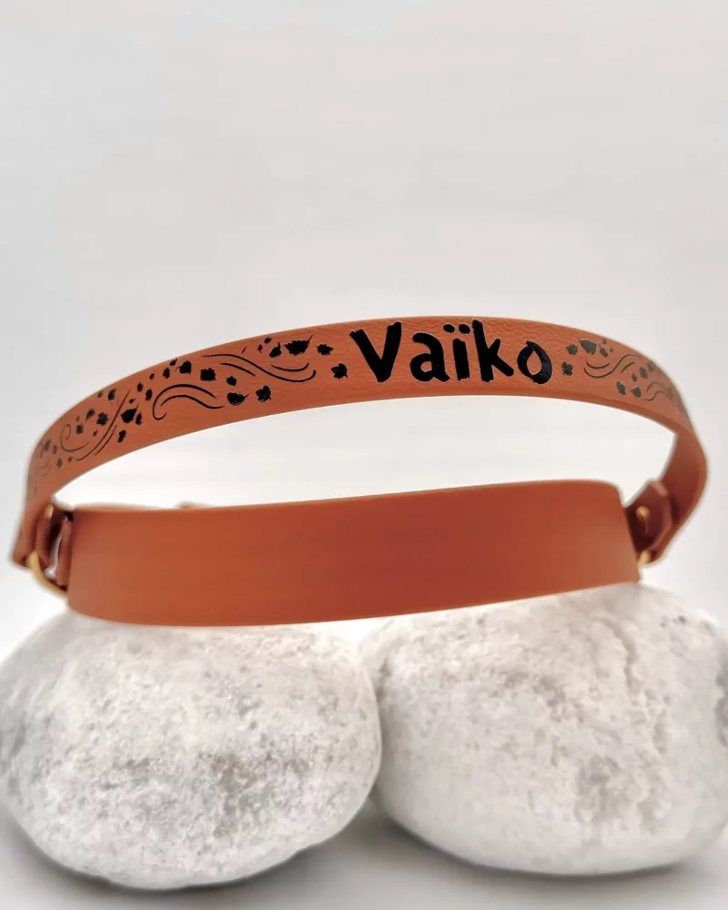 BioThane® Halsband 25mm mit Rückholgriff – personalisierbar 🎨 – Bild 12