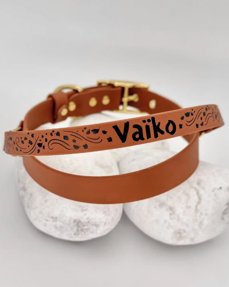BioThane® Halsband 25mm mit Rückholgriff – personalisierbar 🎨 – Bild 10