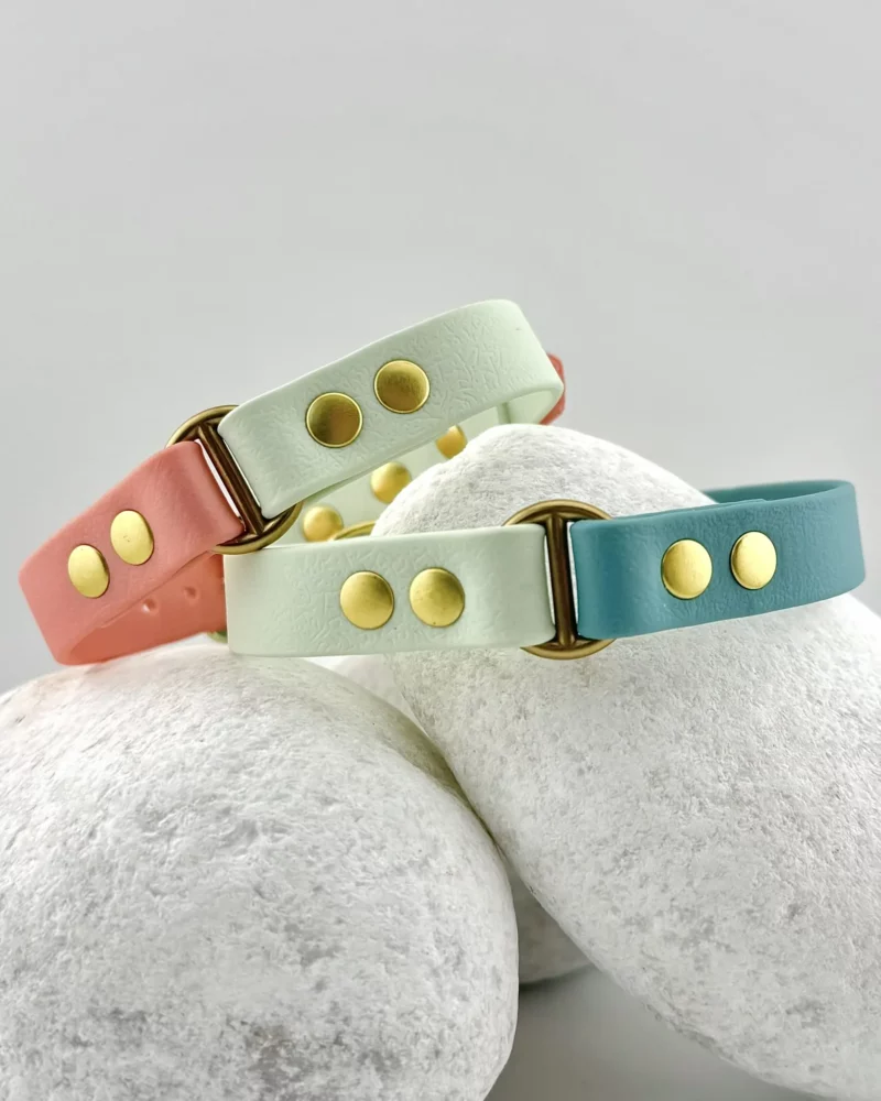 Collier bicolore 16mm BioThane® - à personnaliser 🎨 – Image 3