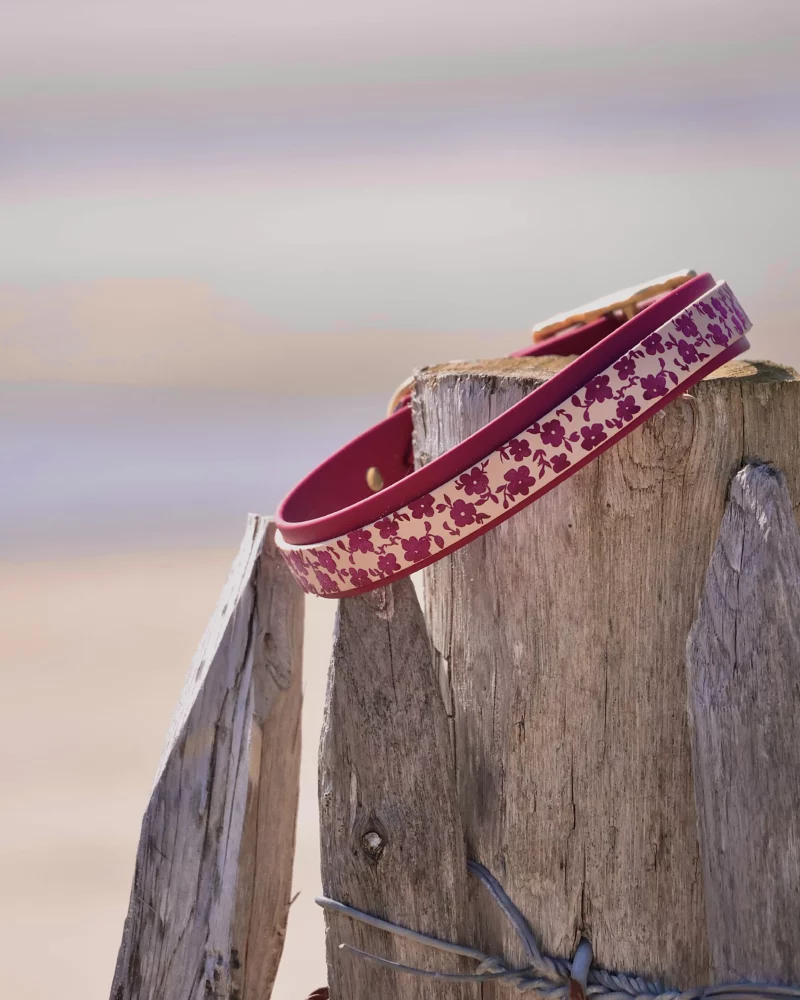 Double Layer 25mm BioThane® Dog Collar – Customizable 🎨 - Image 9