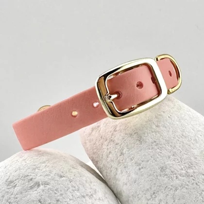 Collier simple 16mm BioThane® - à personnaliser 🎨