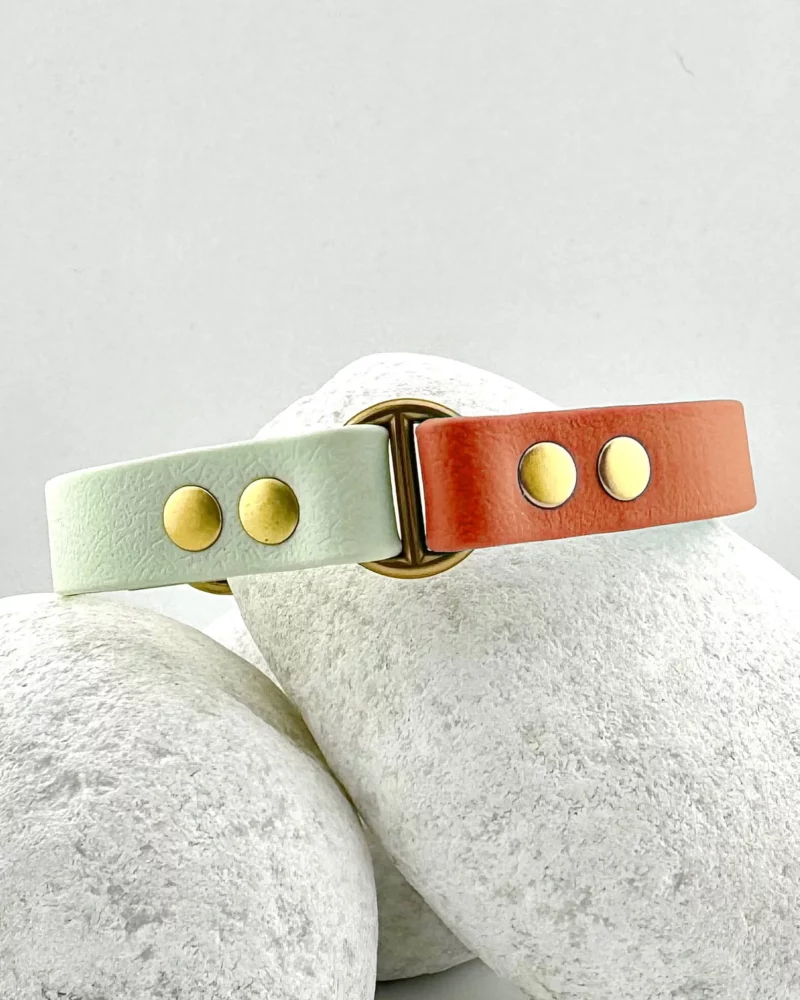 Collier bicolore 16mm PVC - à personnaliser 🎨 – Image 5