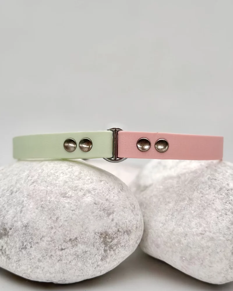 Collier bicolore 16mm PVC - à personnaliser 🎨 – Image 6