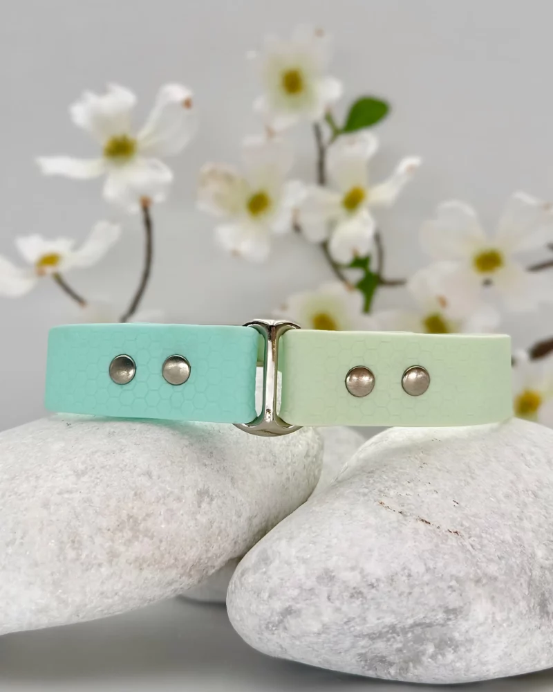 Collier bicolore 25mm PVC -  à personnaliser 🎨 – Image 5