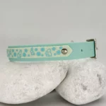 Zweilagiges BioThane® & PVC Hundehalsband 38mm – personalisierbar 🎨