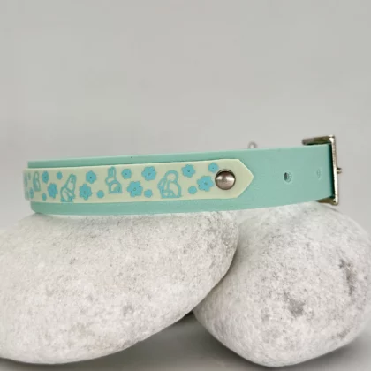 Double PVC Dog Collar 25mm – Customizable 🎨
