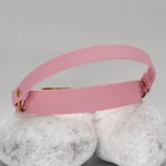Zweifarbiges PVC Hundehalsband 16mm – personalisierbar 🎨