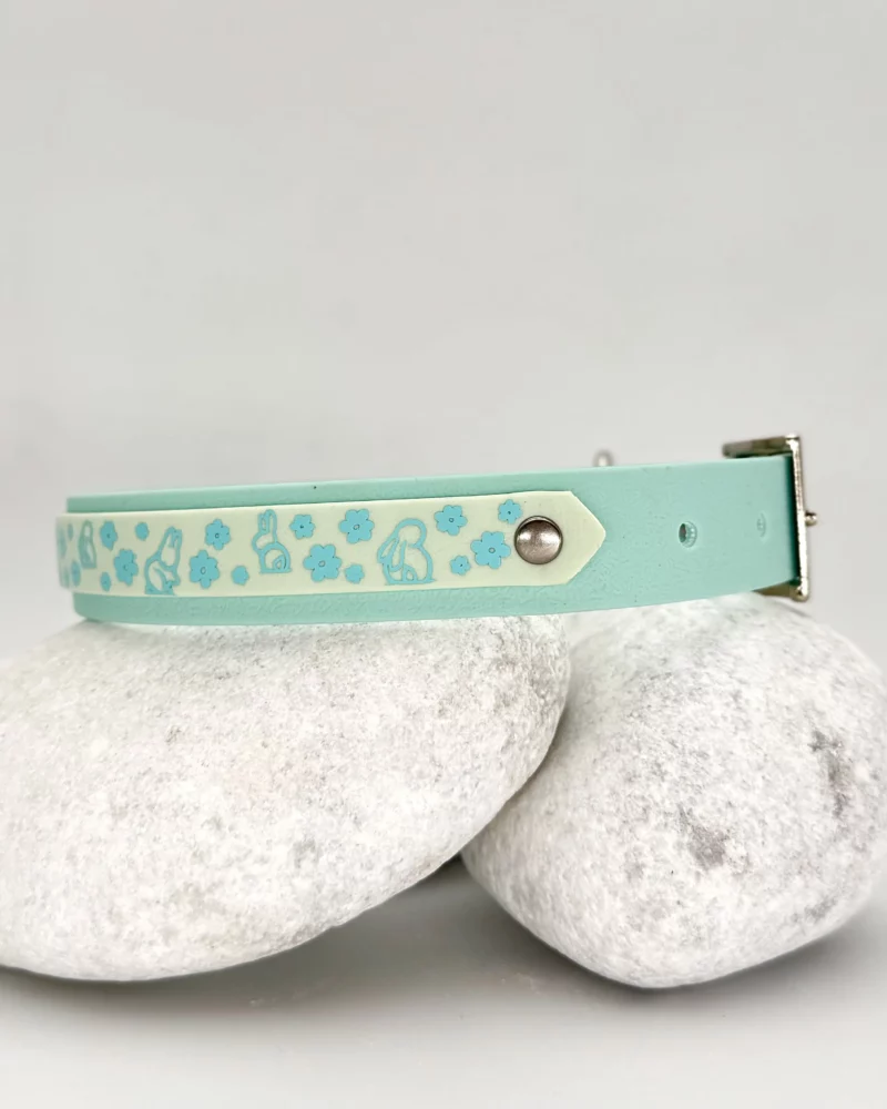 Collier double 25mm PVC - à personnaliser 🎨