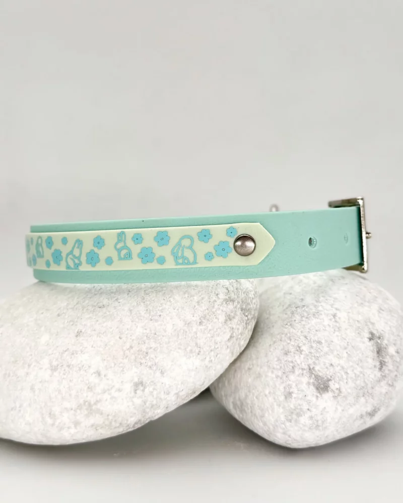 Collier double 25mm PVC - à personnaliser 🎨