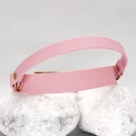 Collier bicolore 16mm PVC – à personnaliser 🎨