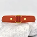 Collier double 25mm PVC – à personnaliser 🎨