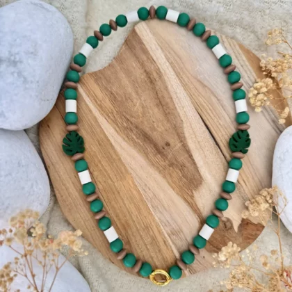 Collier anti-parasitaire Janguru Monstera