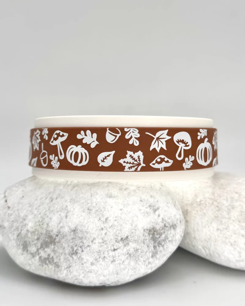 Collier double 38mm BioThane® - Aki no mori – Image 9