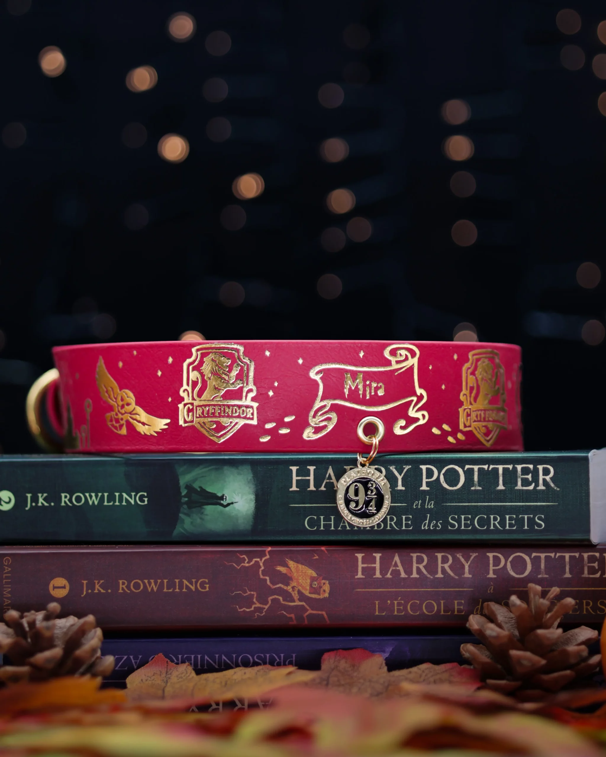 Collier 38mm BioThane® – Harry Potter (Gryffondor) Collier 38mm BioThane® - Harry Potter (Gryffondor)