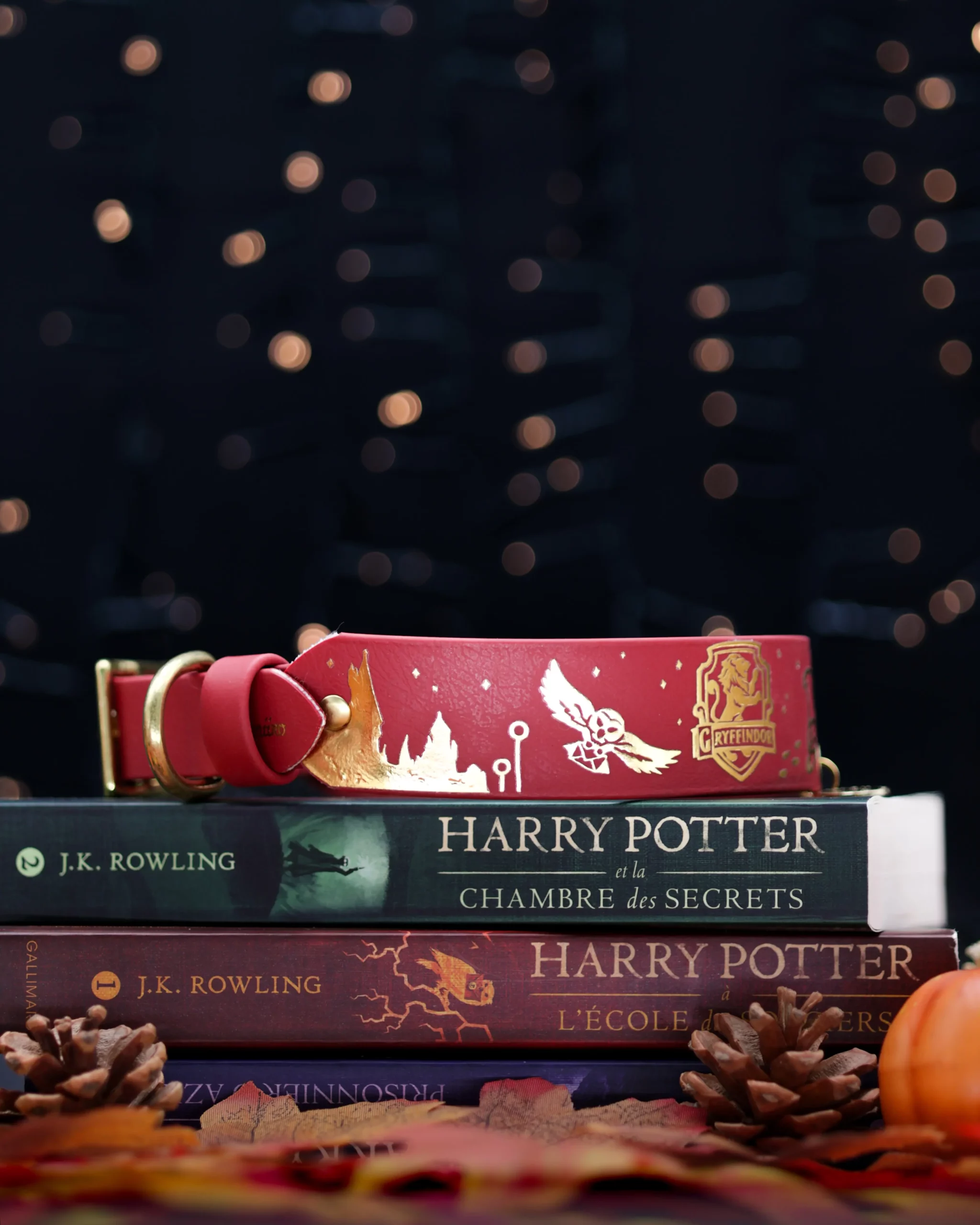 Collier 38mm BioThane® – Harry Potter (Gryffondor) Collier 38mm BioThane® - Harry Potter (Gryffondor) – Image 11