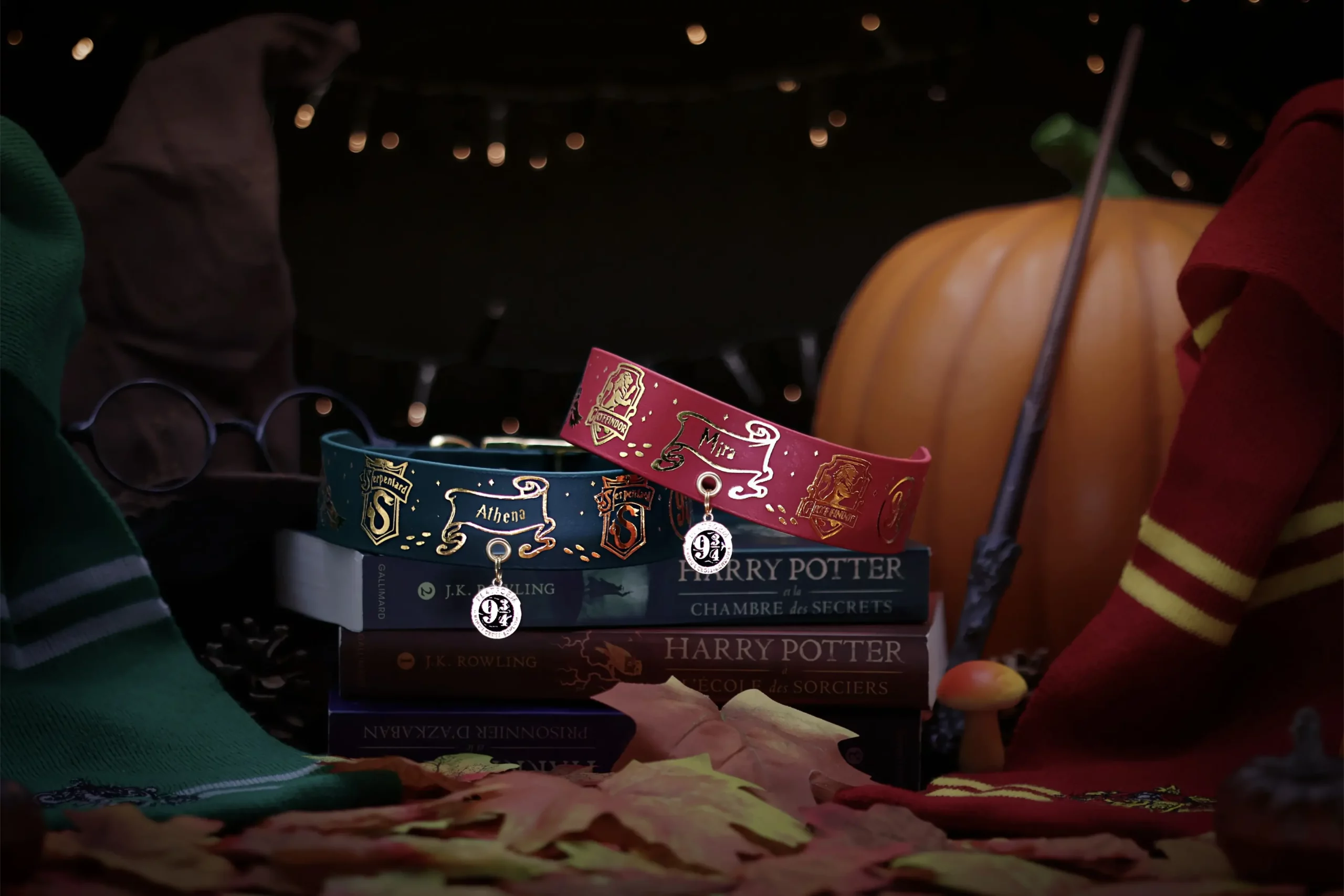 Collier 38mm BioThane® – Harry Potter (Gryffondor) Collier 38mm BioThane® - Harry Potter (Gryffondor) – Image 9