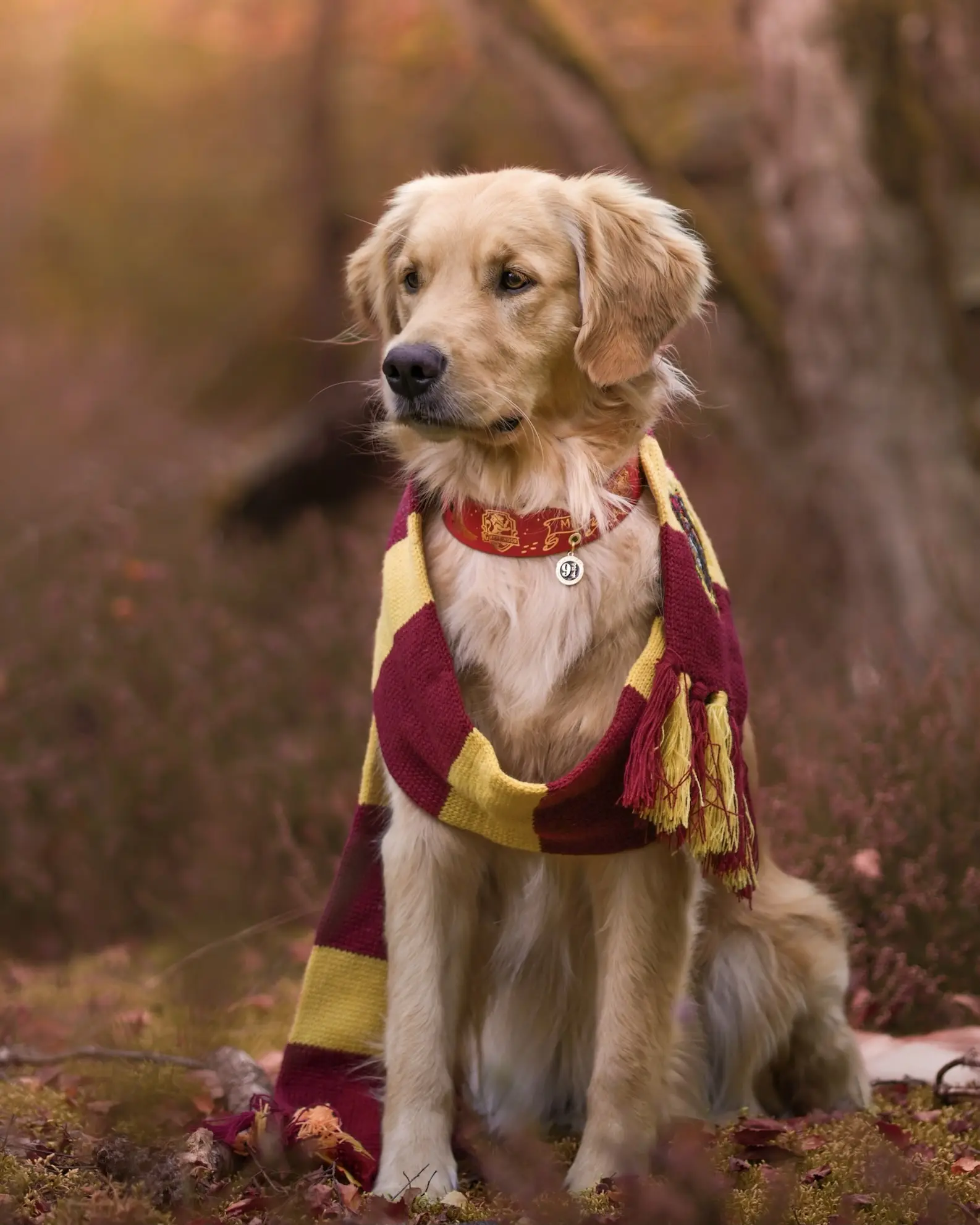 Collier 38mm BioThane® – Harry Potter (Gryffondor) Collier 38mm BioThane® - Harry Potter (Gryffondor) – Image 12