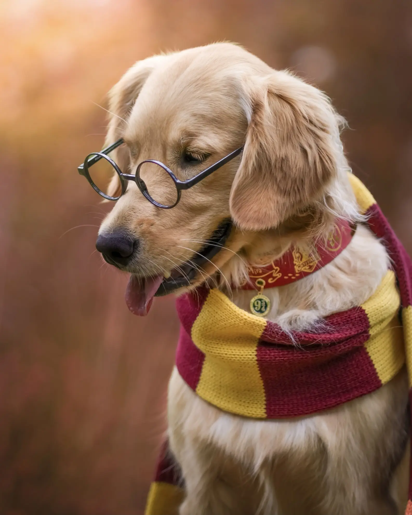 Collier 38mm BioThane® – Harry Potter (Gryffondor) Collier 38mm BioThane® - Harry Potter (Gryffondor) – Image 10