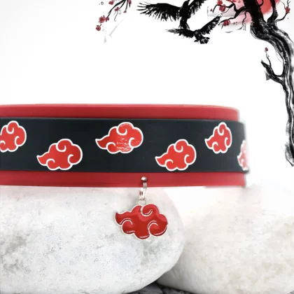 Collier double 38mm BioThane® – Akatsuki