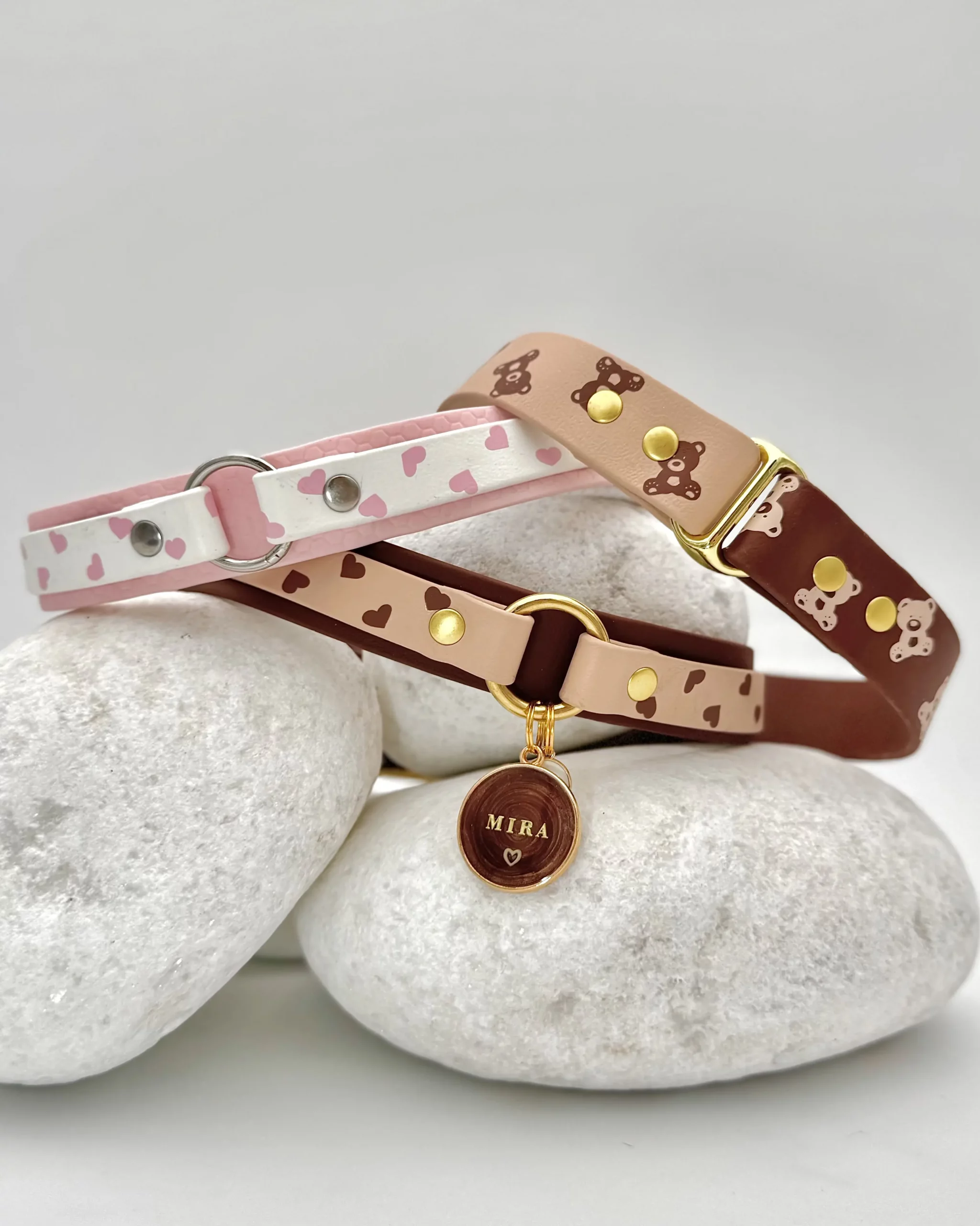 Collier double avec anneau 25mm PVC | Biothane® – Kokoro Collier double avec anneau 25mm PVC | Biothane® – Kokoro – Image 11