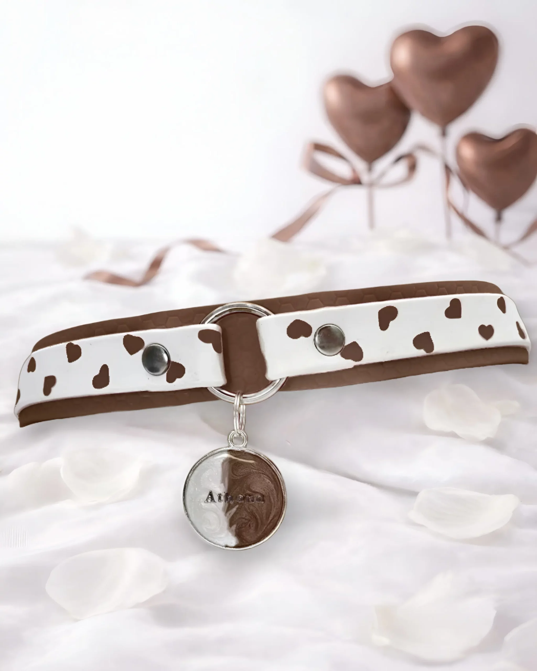 Collier double avec anneau 25mm PVC | Biothane® – Kokoro Collier double avec anneau 25mm PVC | Biothane® – Kokoro – Image 9