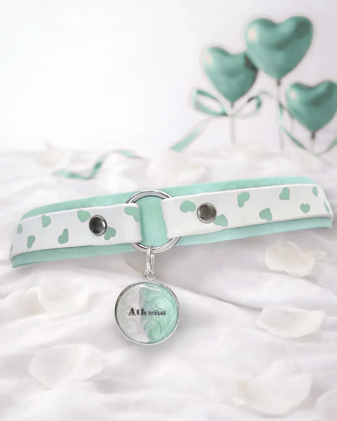 Collier double avec anneau 25mm PVC | Biothane® – Kokoro Collier double avec anneau 25mm PVC | Biothane® – Kokoro – Image 8