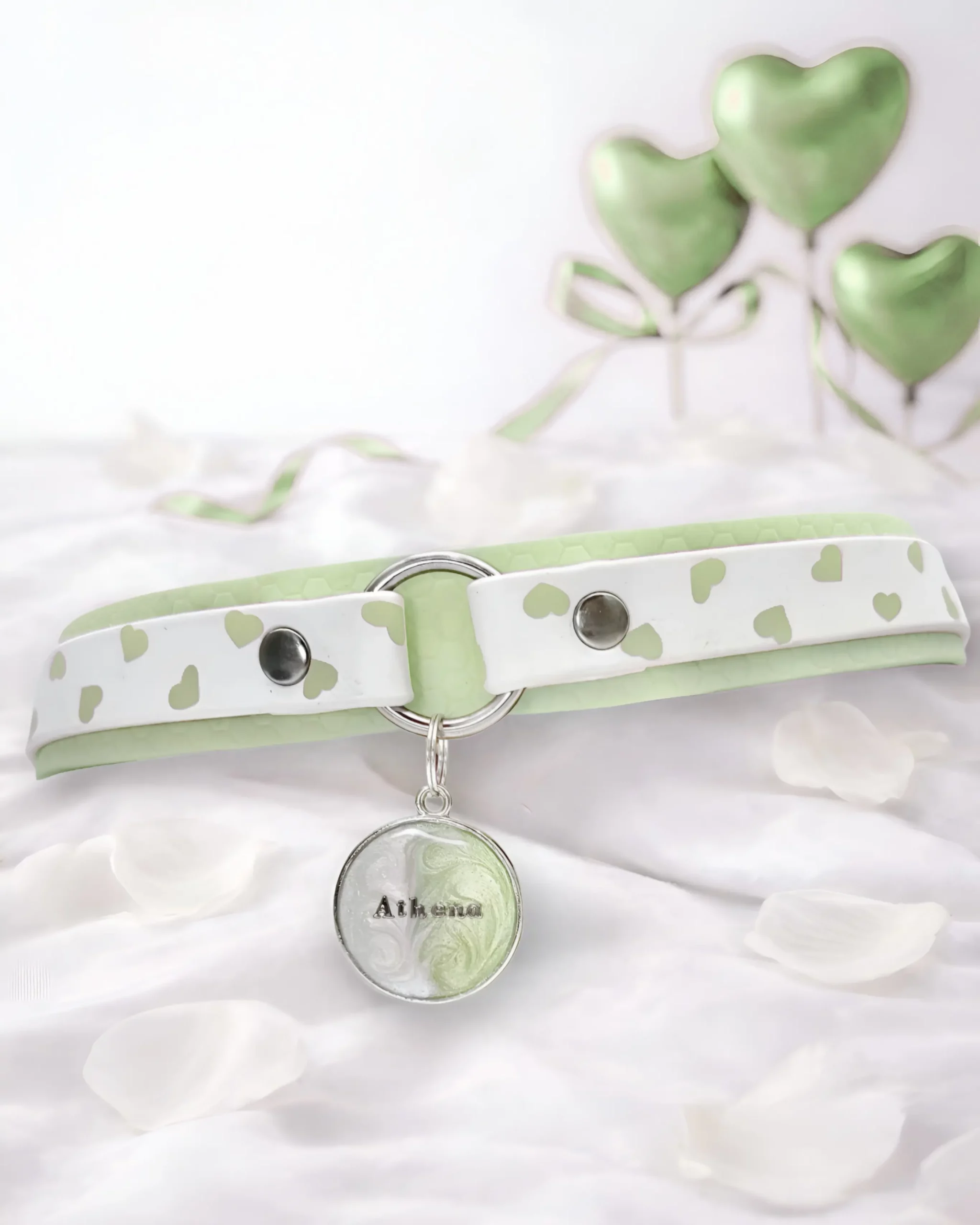 Collier double avec anneau 25mm PVC | Biothane® – Kokoro Collier double avec anneau 25mm PVC | Biothane® – Kokoro – Image 7